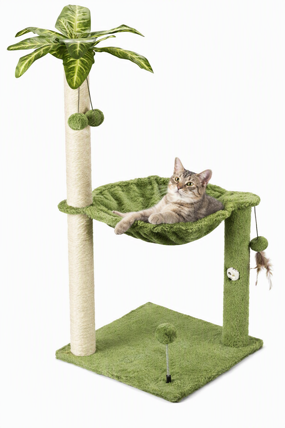Cat Hammock Tree with Scratching Post