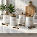 Clear Storage Jars and Containers for Pantry Organization