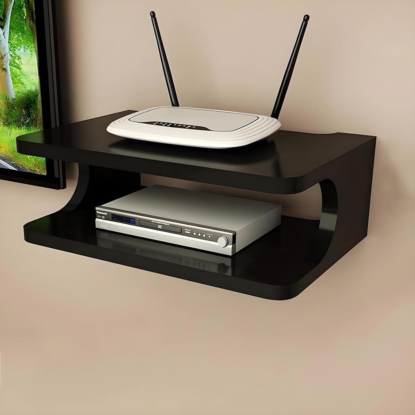 Decorative Wall Shelf for Bedroom and Office