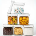 Space Saving Jars and Containers for Kitchen Organization