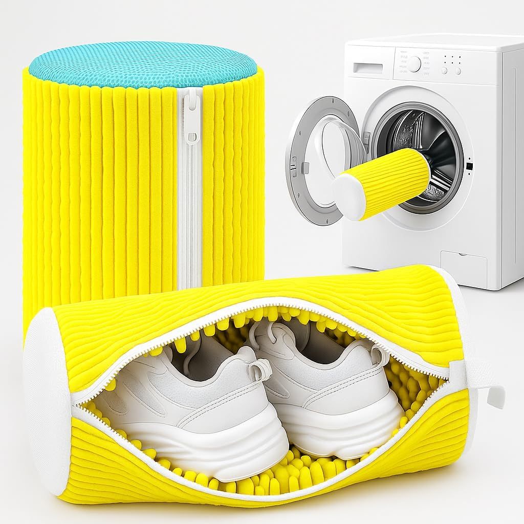 Shoe Washing Machine Bag (Yellow)