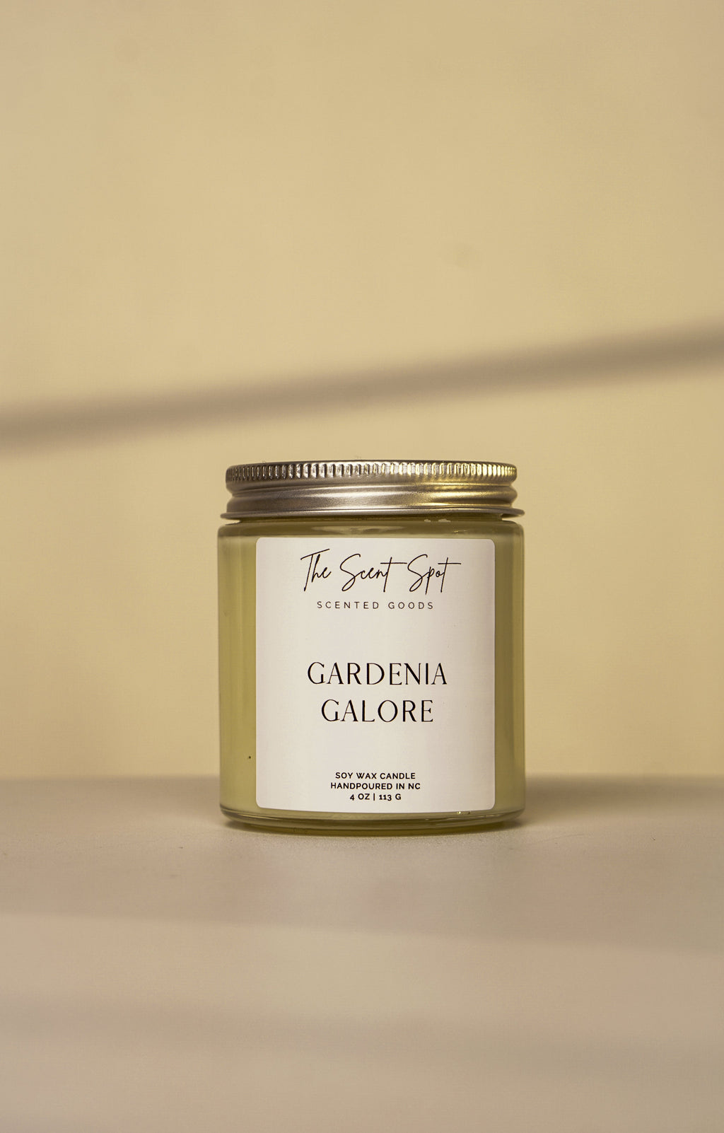Gardenia Galore Soy Wax Candle | 100% Soy | Refreshing & Relaxing | The Scent Spot