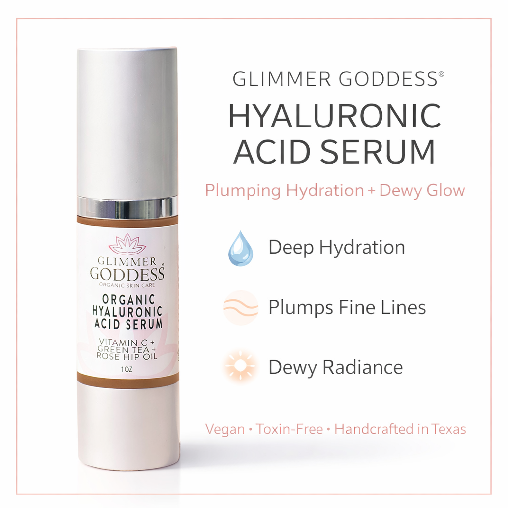 Organic Hyaluronic Acid Serum – Plumping Hydration 1 oz.