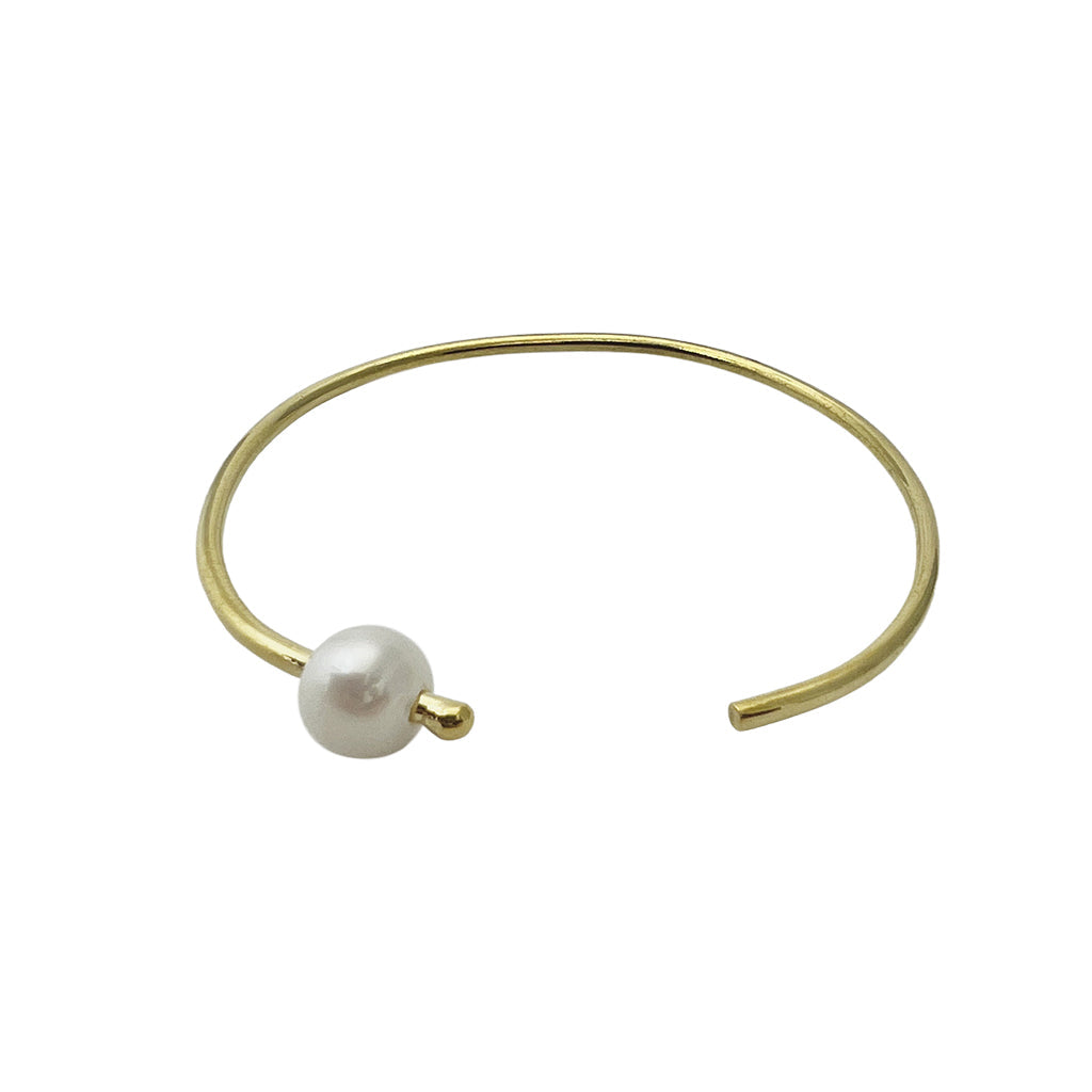 Freshwater Pearl Bangle Bracelet