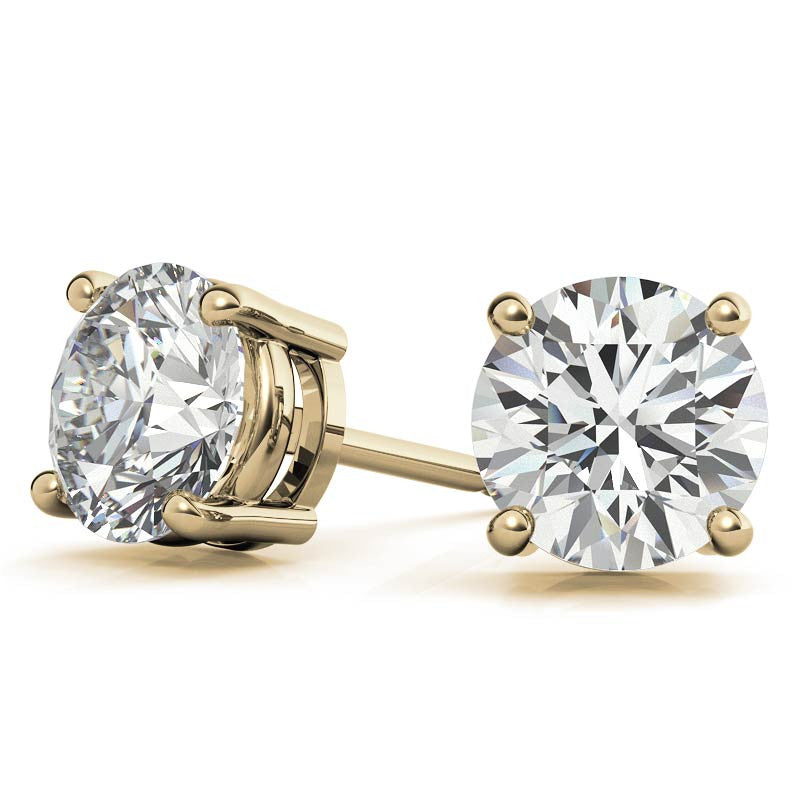 Diamond Stud Earrings - 0.50 CTW