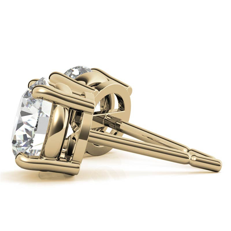 Diamond Stud Earrings - 0.50 CTW