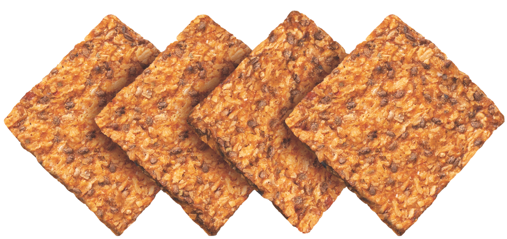 Tomato Herb Sweet Potato Crackers, 6 x 66g-Pack