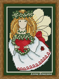 Heart Angel - PDF Cross Stitch Pattern