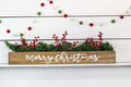 Merry Christmas Centerpiece