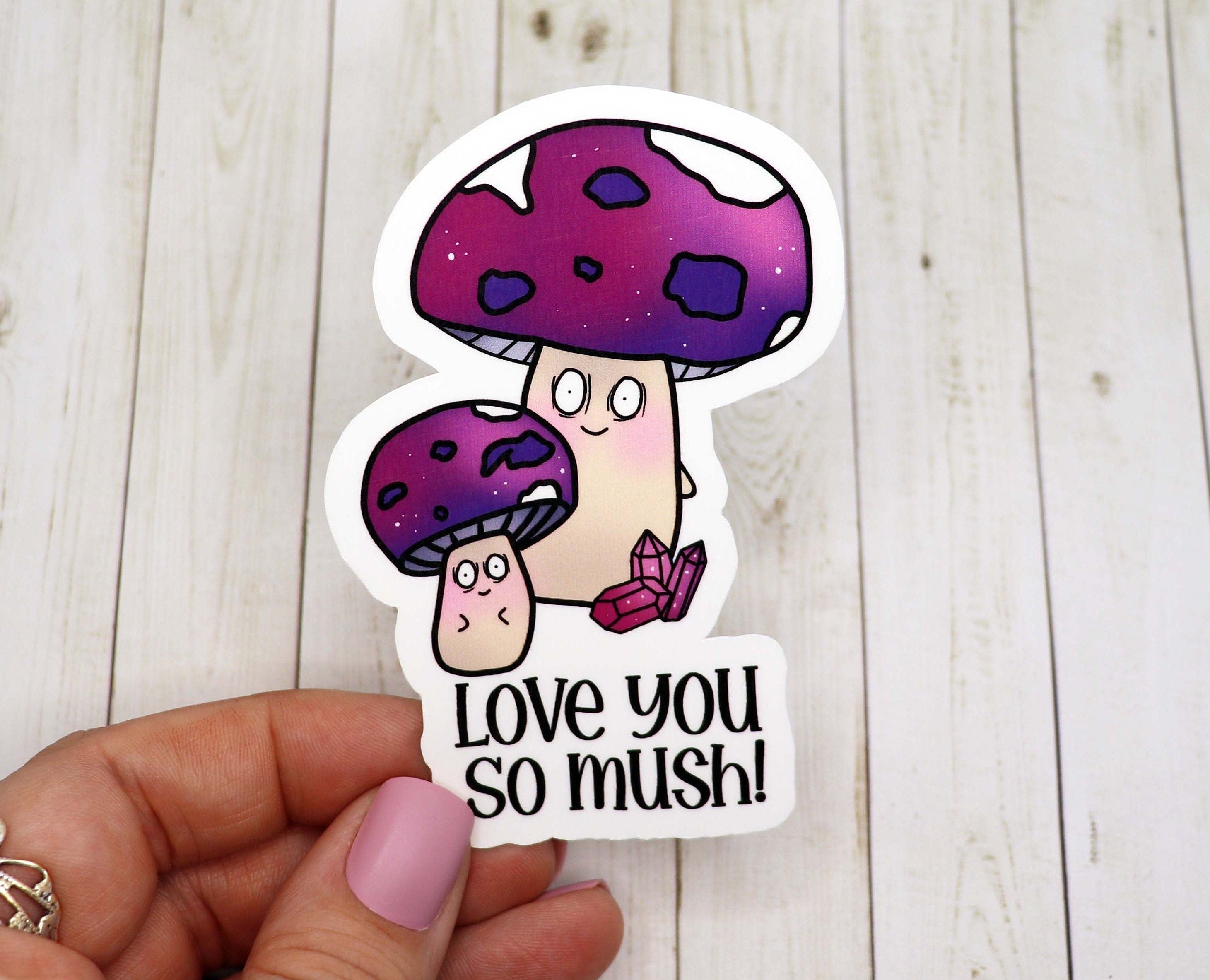 I Love You So Much Vinyl Sticker