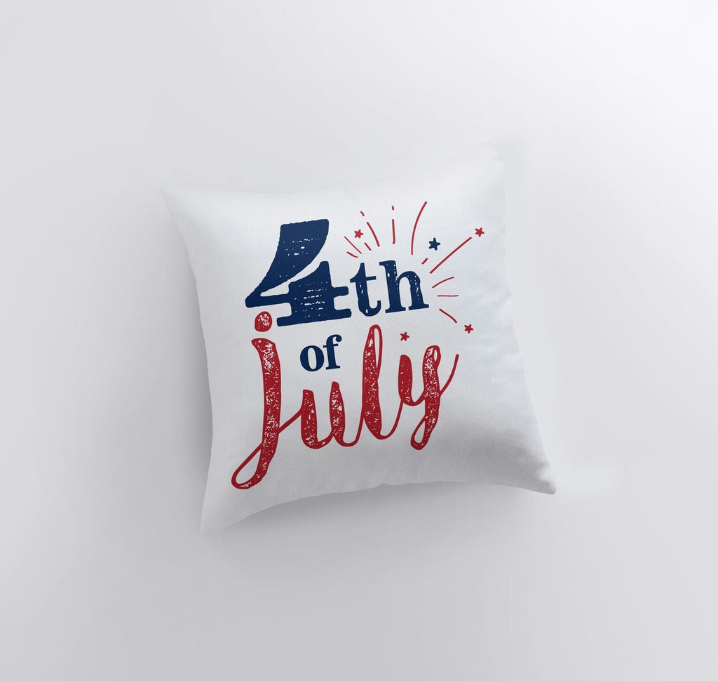 4th of July | Pillow Cover | Memorial Gift | Home Decor | Freedom