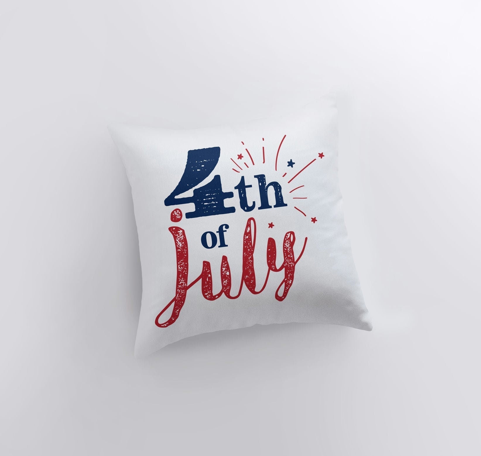 4th of July | Pillow Cover | Memorial Gift | Home Decor | Freedom