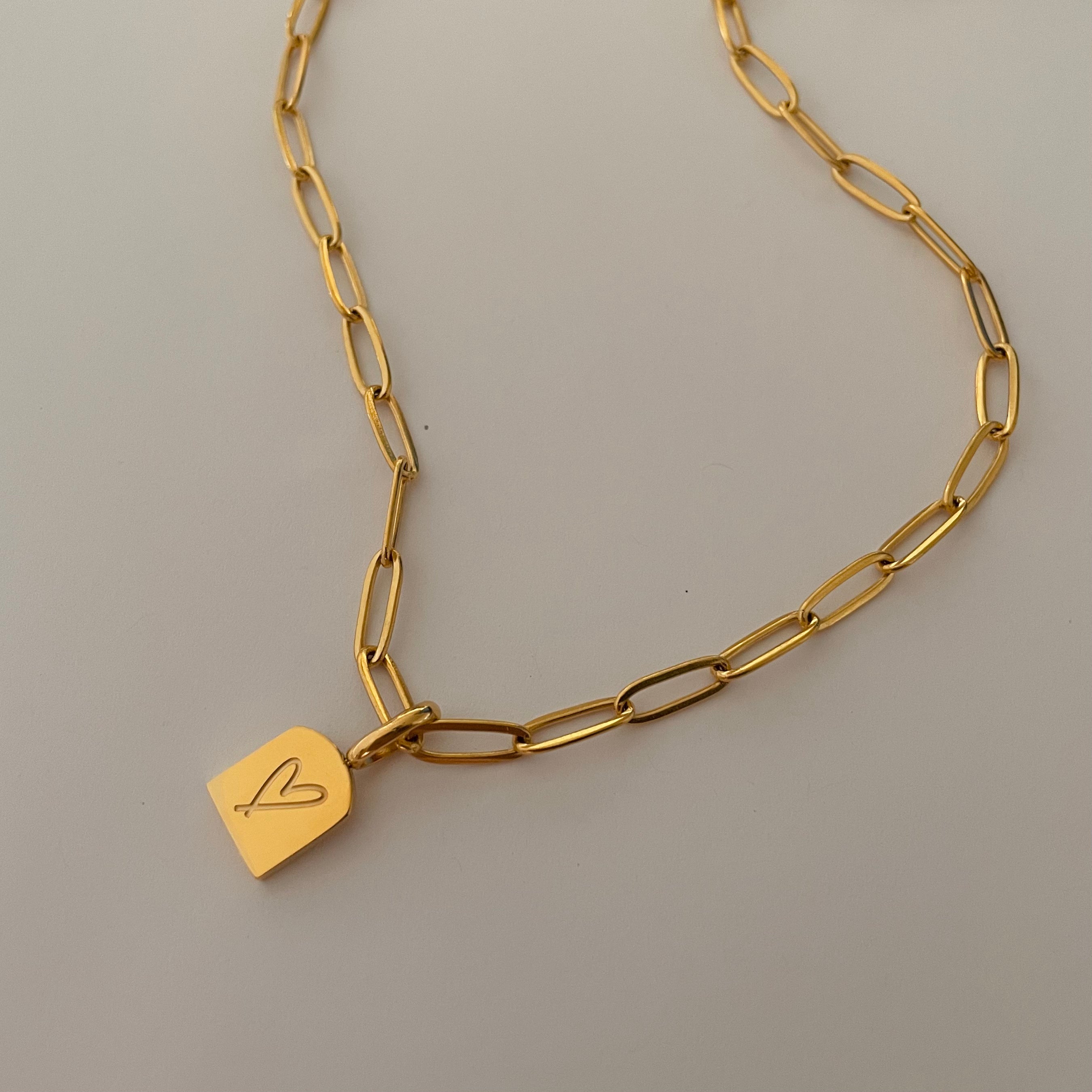 Heart Necklace | 18K PVD Gold Plated | 316L Stainless Steel | Anti-Tarnish
