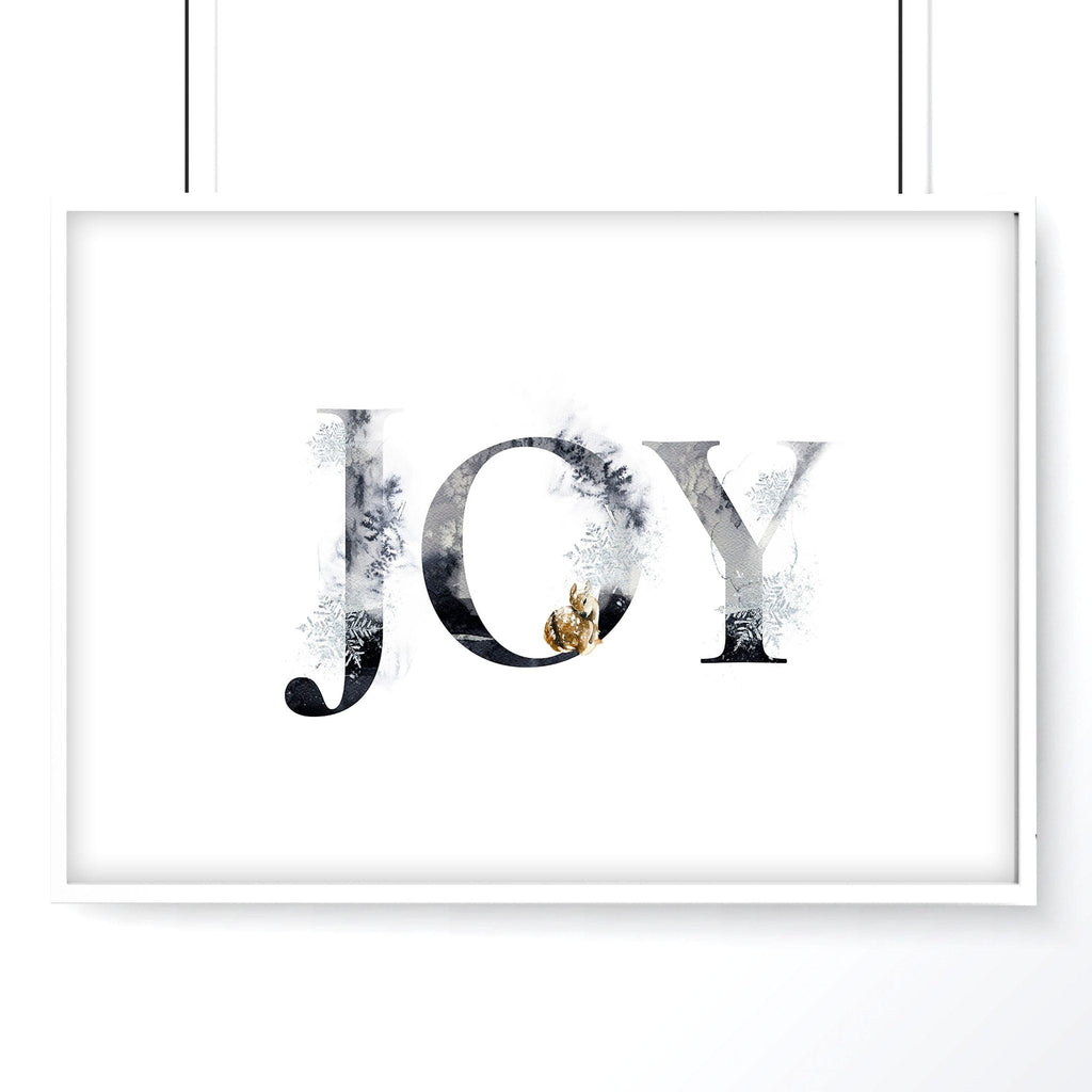 Xmas decor for door wall art print