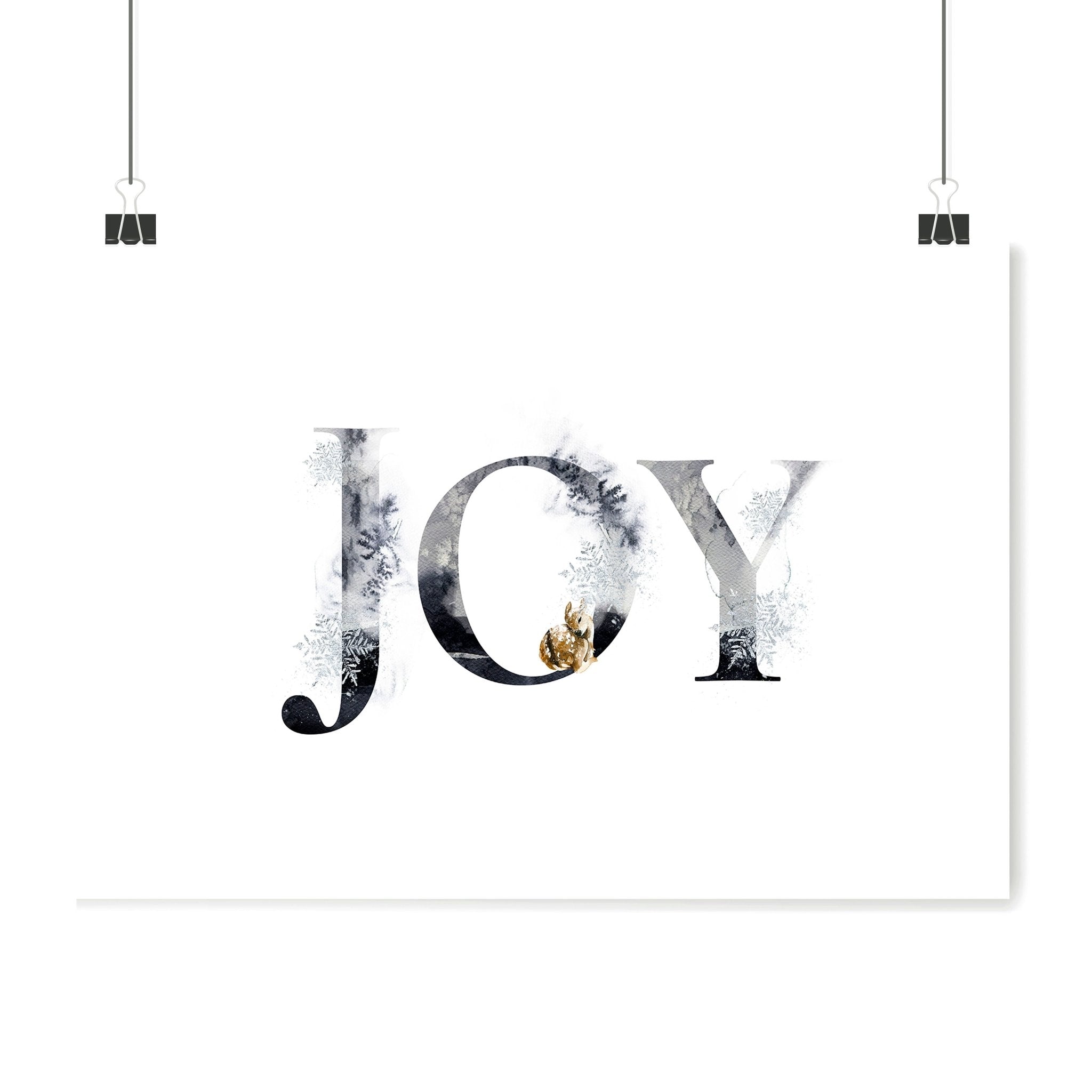Xmas decor for door wall art print