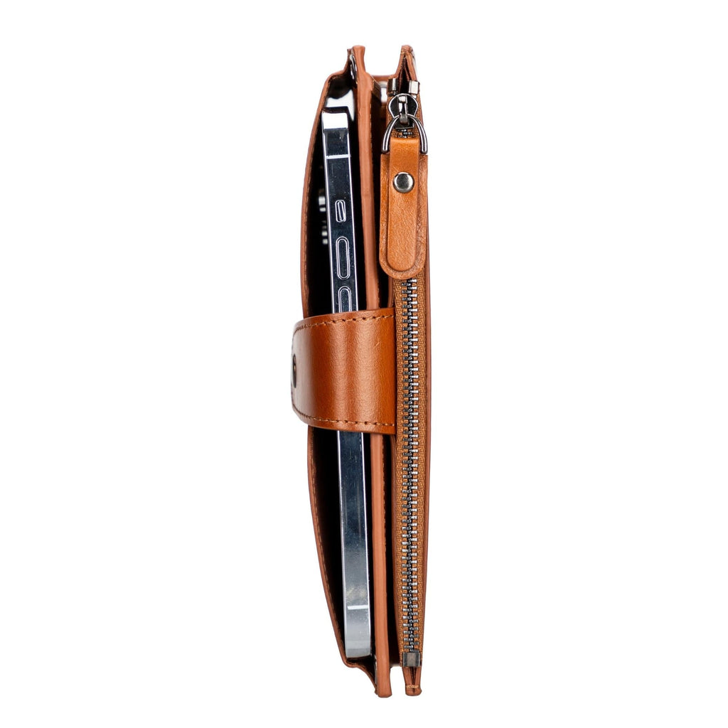 Minimalist's Leather Cell Phone Wallet Purse