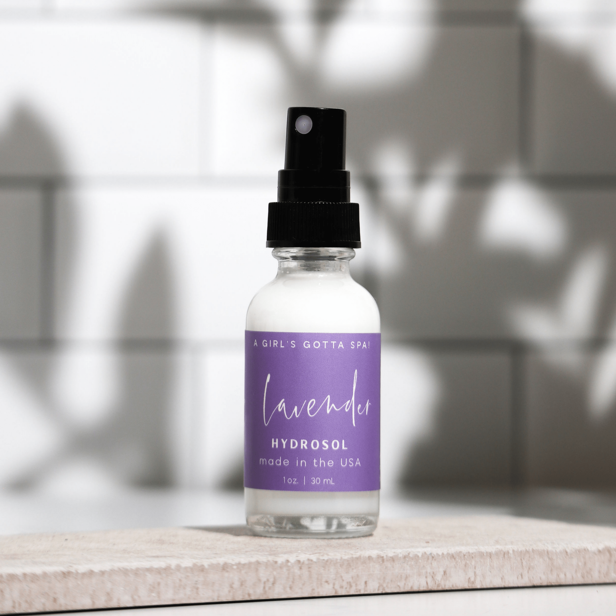 Lavender Hydrosol Pillow & Linen Mist | Stress Relief & Sleep Spray | All Natural | Vegan & Cruelty-Free | A Girl's Gotta Spa!