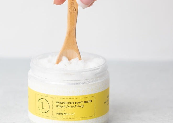 Grapefruit Body Oil & Body Scrub Gift Set