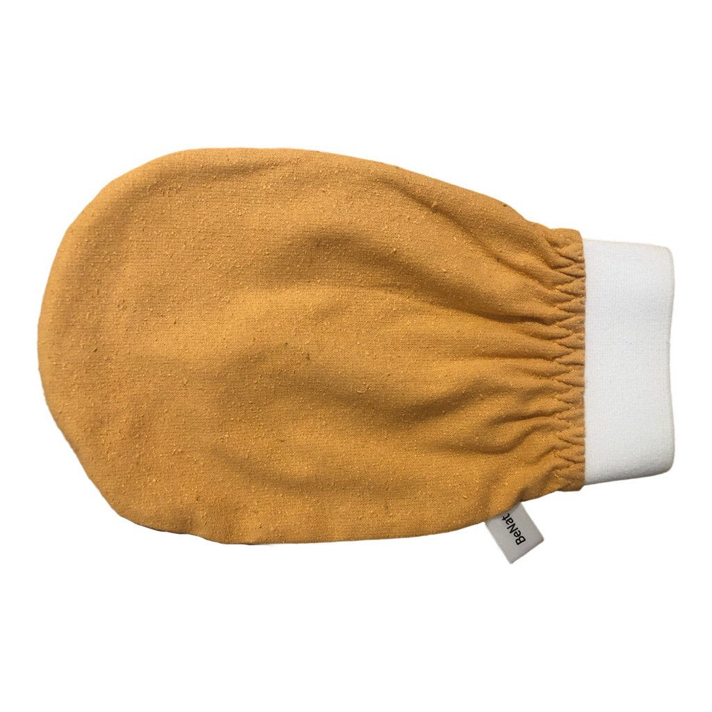 Silk Exfoliating Bath Gloves | 100% Mulberry Silk | Deep Cleansing | Raw Silk & Soft Silk | BeNat