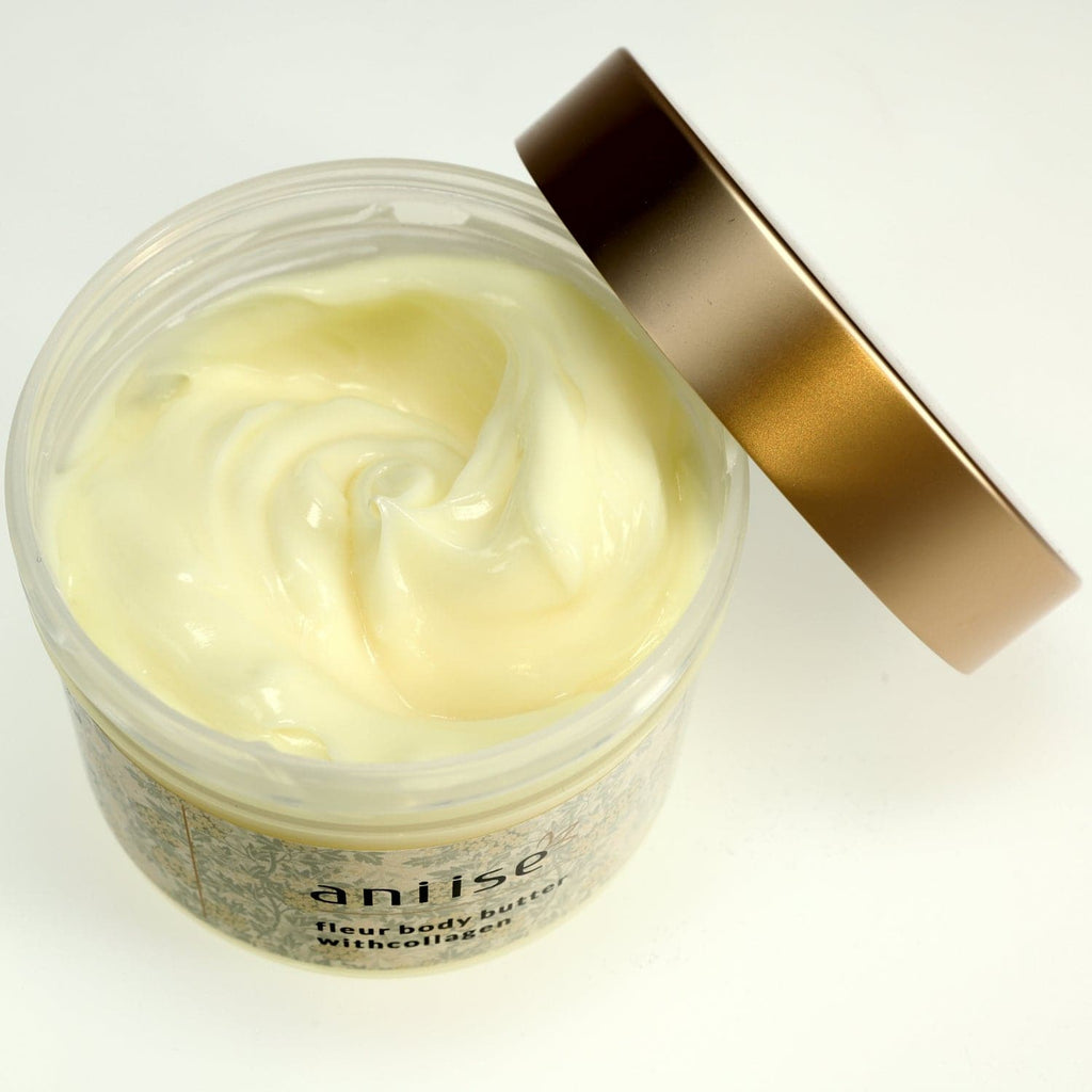 Moisturizing Body Butter Cream with Collagen | Paraben-Free | Buttery, Non-Greasy | Shea Butter & Hyaluronic Acid | 3 Scents | Aniise