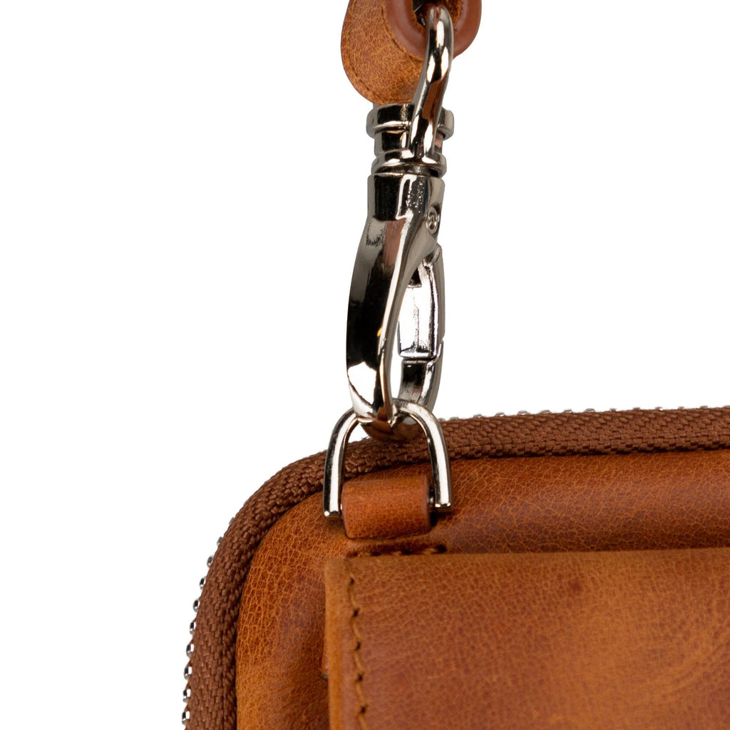 Leather Crossbody Phone Bag for Men