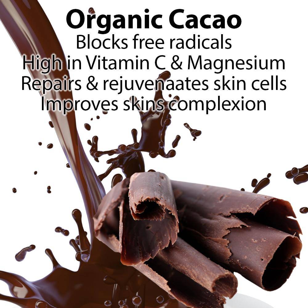 Handcrafted Organic Chocolate Cherry Face Mask – Antioxidant Anti-Aging Treatment
