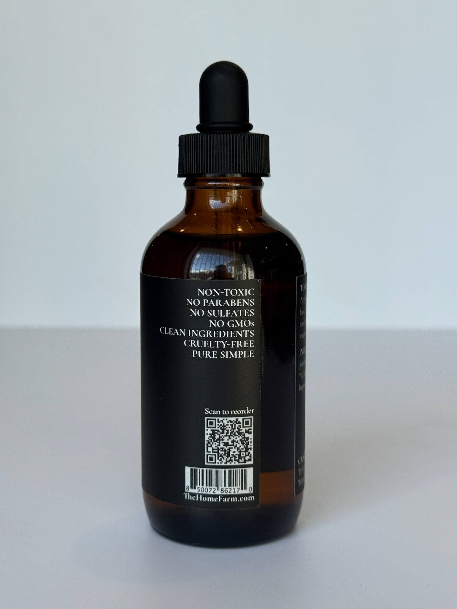 Oil Cleanser | Certified Organic Jojoba Oil | Anti-Aging, Pore-Cleansing & Oil-Balancing | 4 oz | The Home Farm