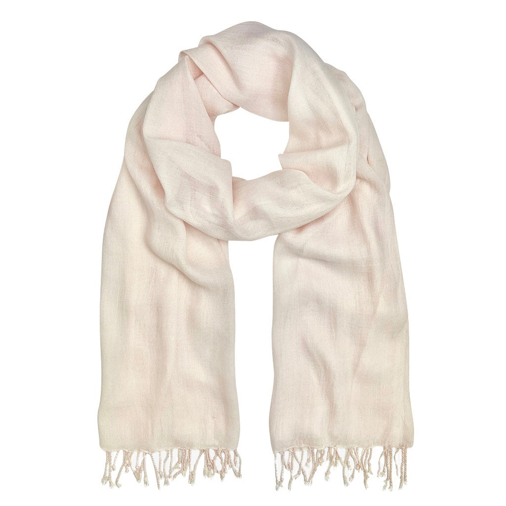 Handloom Bamboo Wrap Scarf | 100% Bamboo | Luxurious All-Season Wrap | Handcrafted in India | Slate + Salt