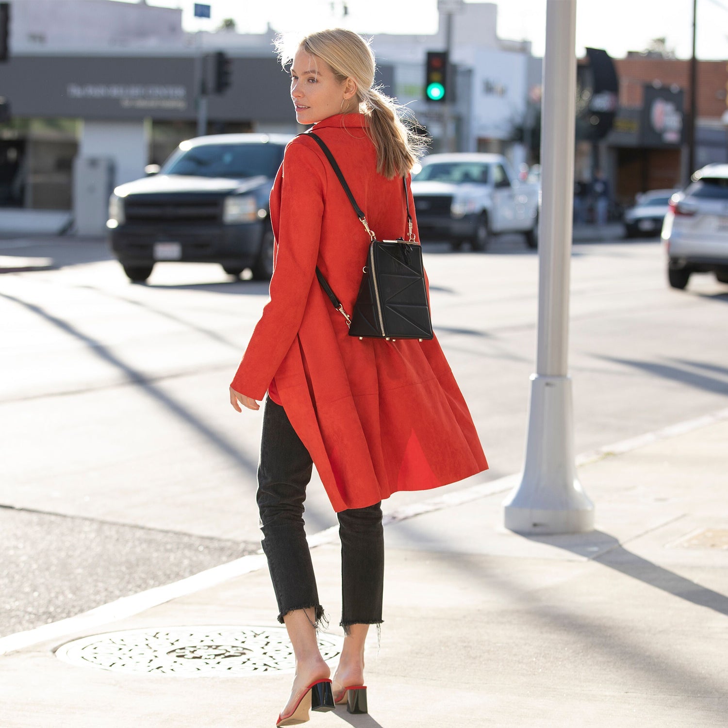 The Heidi - Convertible Leather Backpack Purse