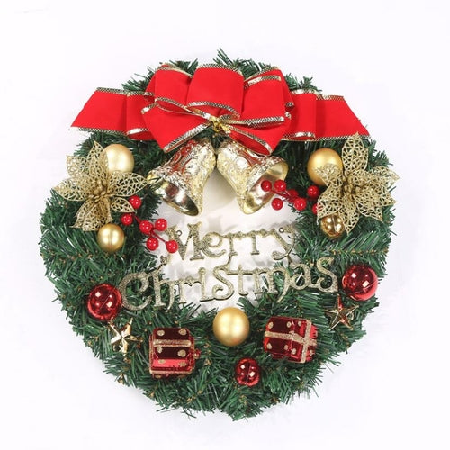 Christmas Wreath Holiday Decoration – 30cm | 3 Styles