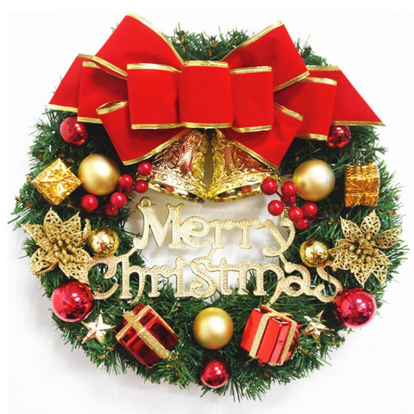 Christmas Wreath Holiday Decoration – 30cm | 3 Styles