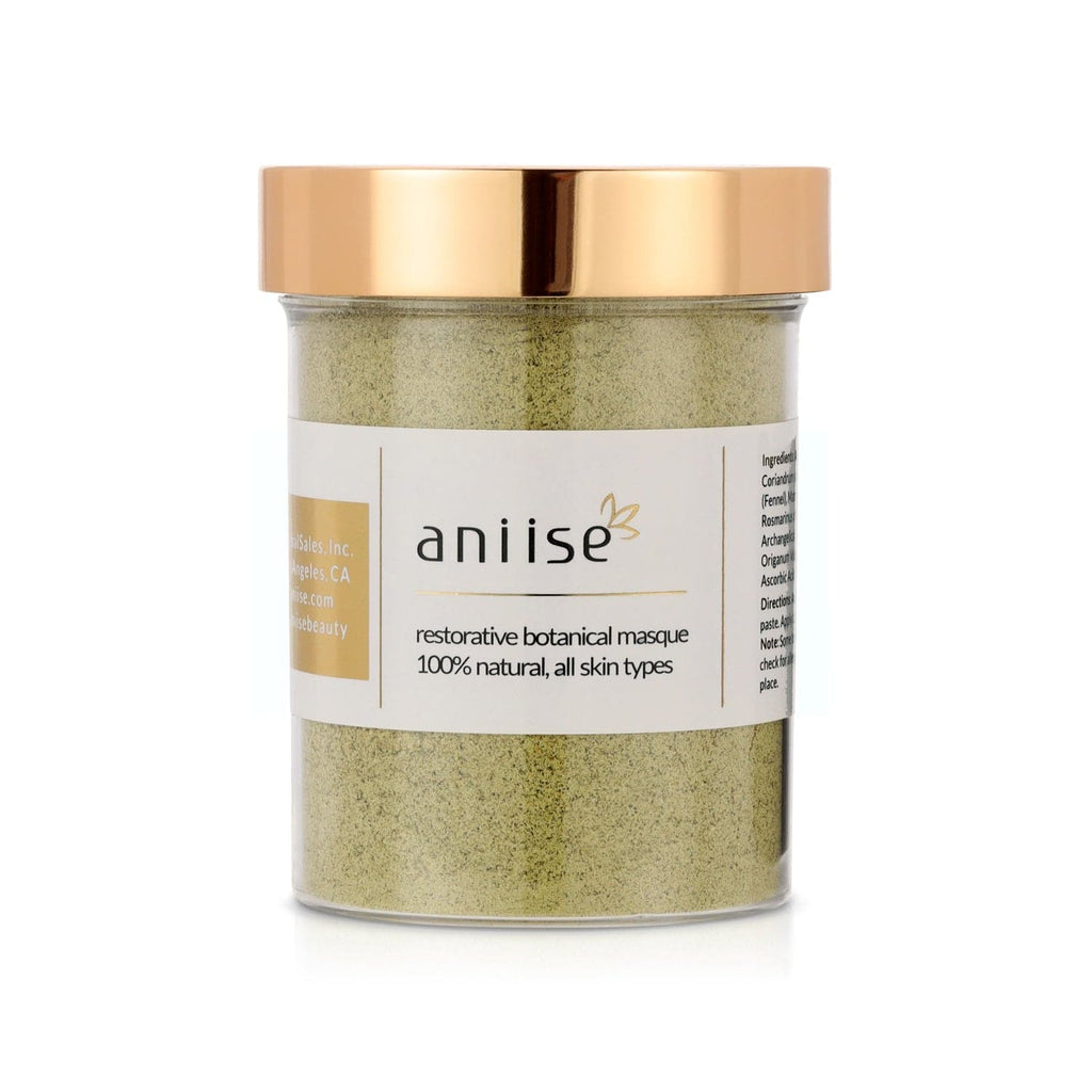 Restorative Botanical Mask | Paraben-Free | 16 Botanical Ingredients | Powder-Activated | Antioxidant & Soothing | Aniise