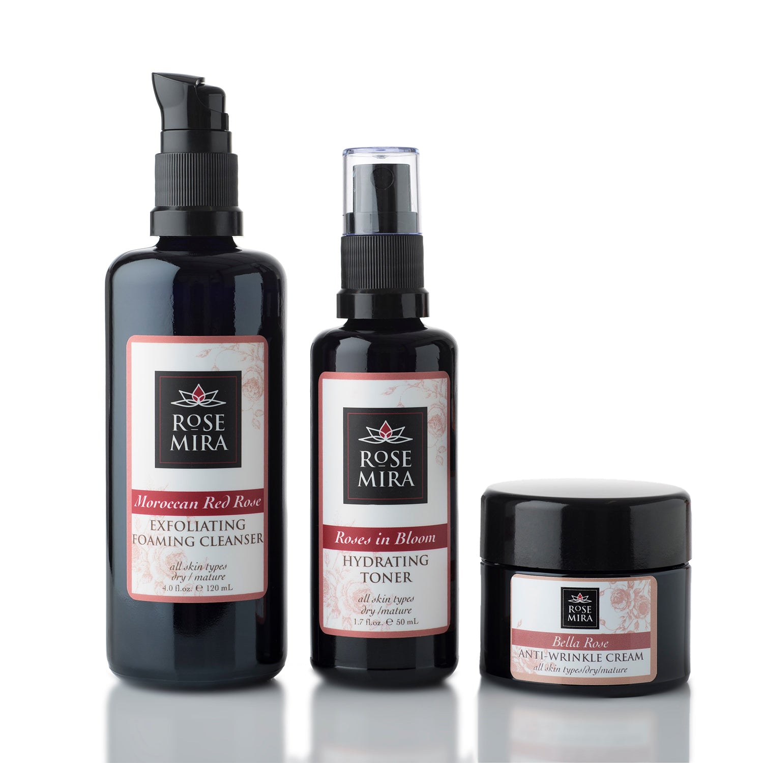 Moroccan Red Rose Starter Collection - For Dry & Mature Skin
