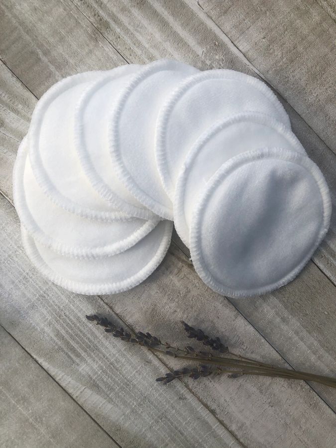 Reusable Facial Rounds Pads 5-Pack | Bamboo & Cotton | Makeup Remover | Washable | BeNat
