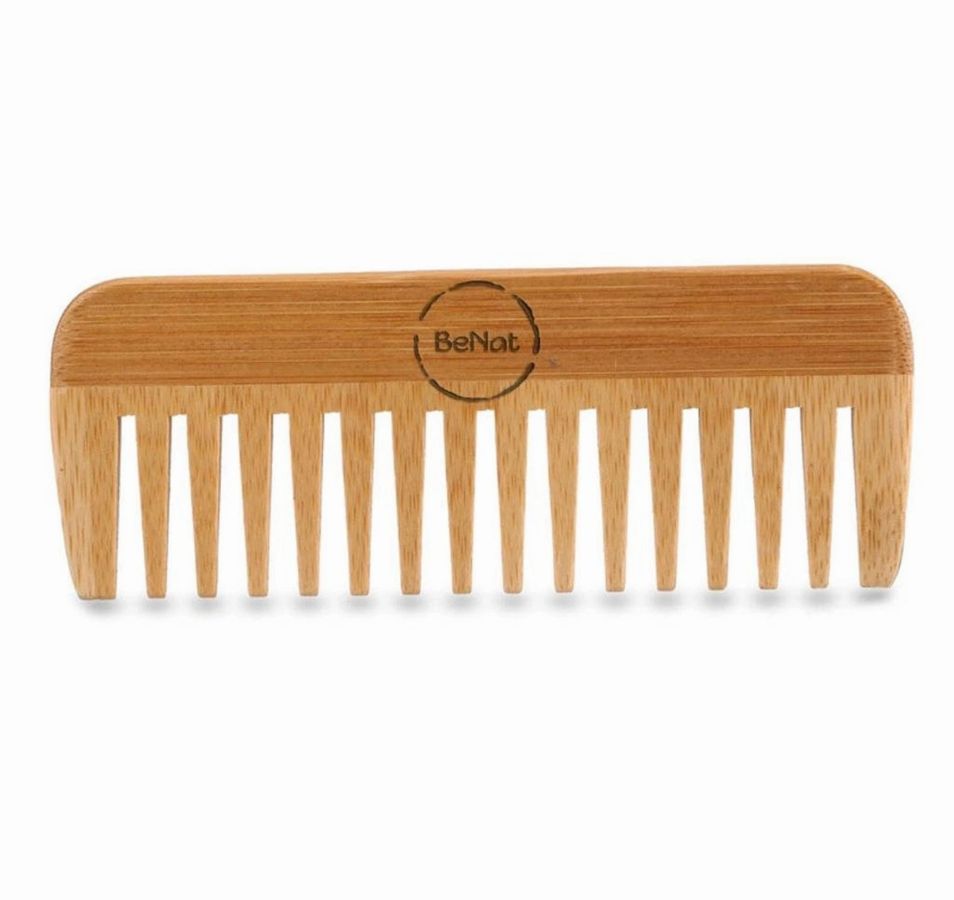 Zero-Waste Bamboo Bath Accessories Bundle | 6-Piece Set | Bath Brush, Comb, Loofah, Soap Dish, Toothbrush & Facial Brush