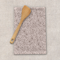 Pink Flower Tea Towel | Cotton Twill | Lauren Ullrich Art
