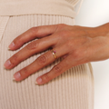 Natural Ruby Stacking Ring