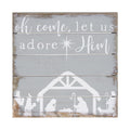 Adore Him | Nativity Perfect Pallet Petite | 2 Sizes | Christmas Decor | Sincere Surroundings