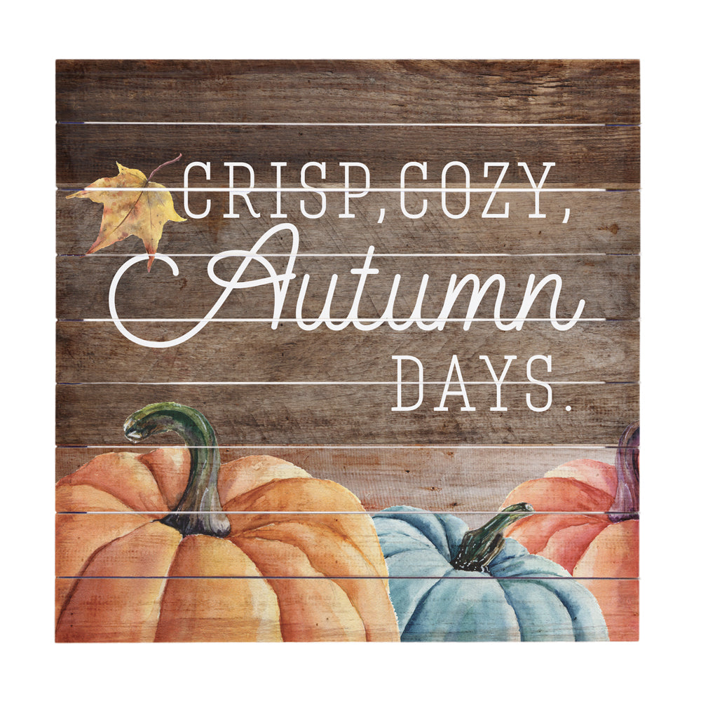 Autumn Days | Harvest Season Pallet Sign | Fall Home Decor | Sincere Surroundings