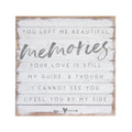 Beautiful Memories | Perfect Pallets Wall Decor | 14" x 14" | Christian Home | Sincere Surroundings