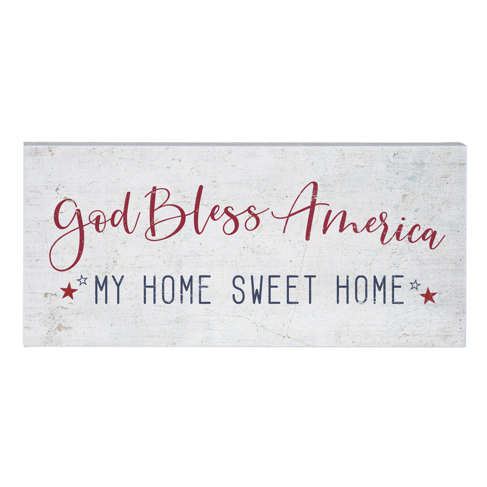 Bless America | Inspire Board | Patriotic Christian Home Decor