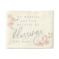 Blessings Are Many - Pillow Hug Sign