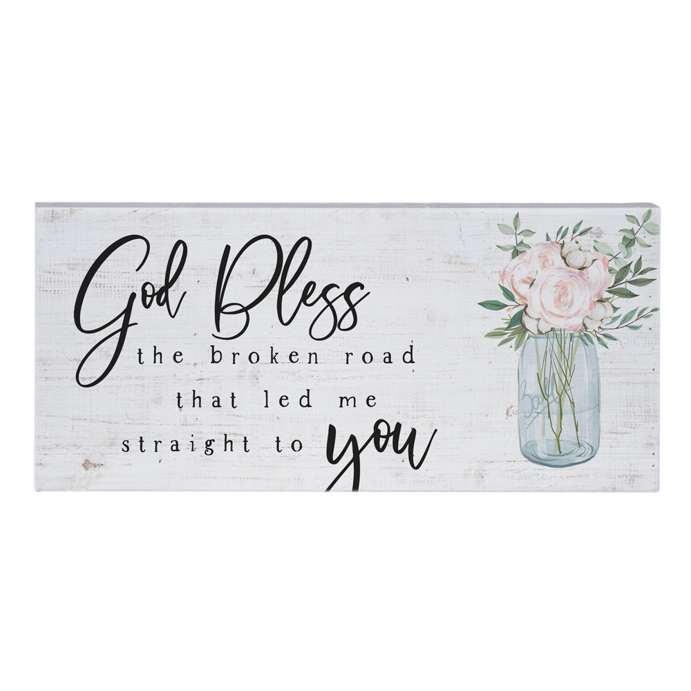 Broken Road – Rustic Inspire Board Sign