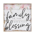 Family Blessings | Wood Pallet Sign | Christian Home Decor