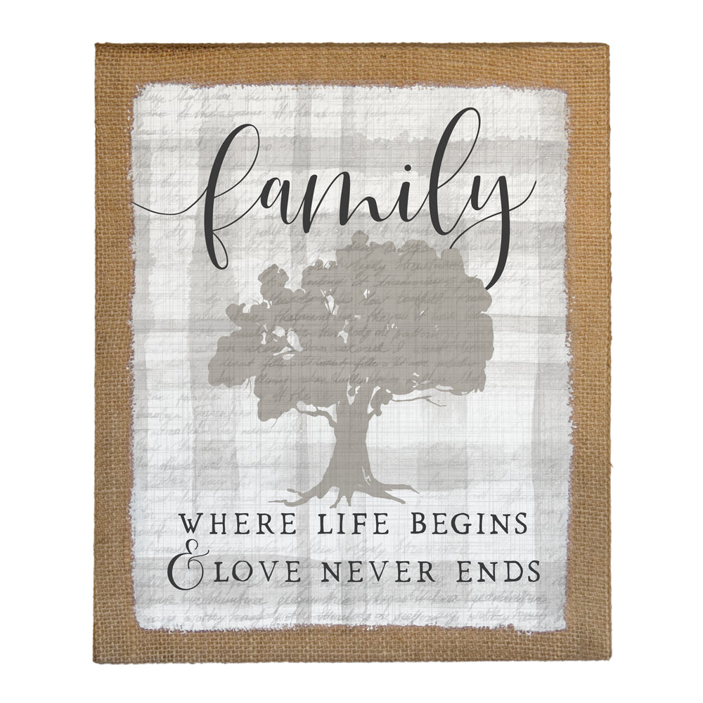 Family Life Begins Tree