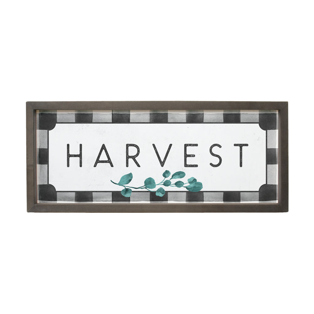 Harvest - Vintage Frame Sign