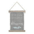 Having A Place | Christian Housewarming Gift | Faith Wall Art Canvas | 2 Sizes