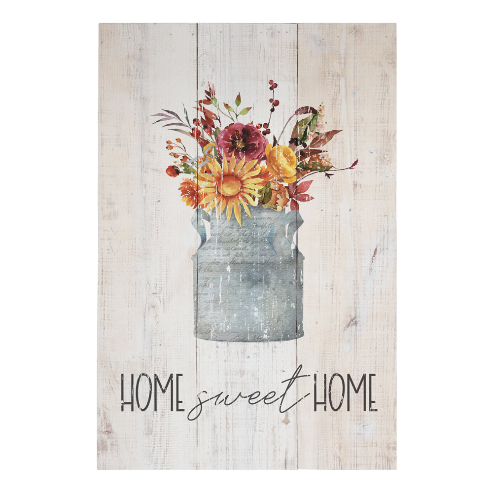Home Sweet Home | Rustic Pallets Sign | 16" x 10.75" | Christian Home Decor | Sincere Surroundings