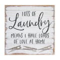 Laundry Room Wood Pallet Sign
