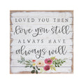 Loved You Then Sign